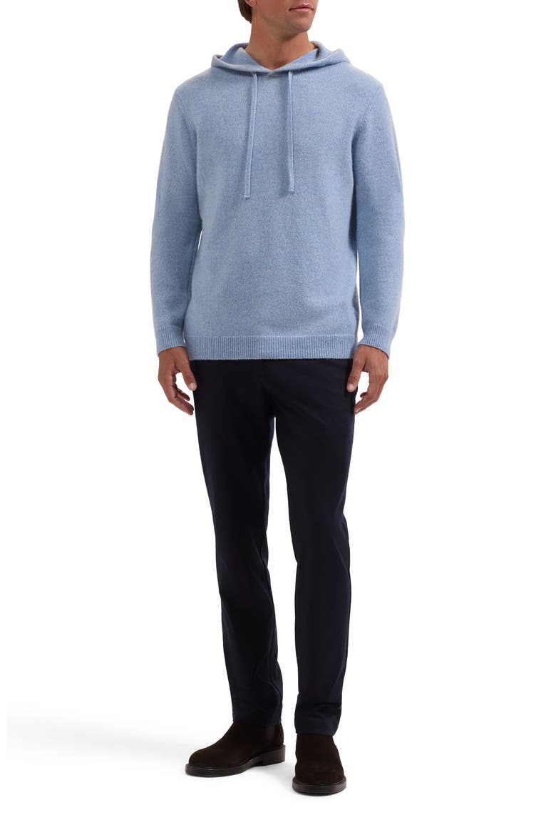 Cashmere & Silk Hoodie, Alternate, color, ICE