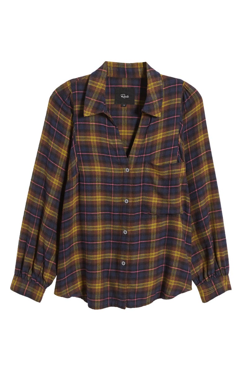 Rails Lauren Plaid Button-Up Shirt, Alternate, color, 