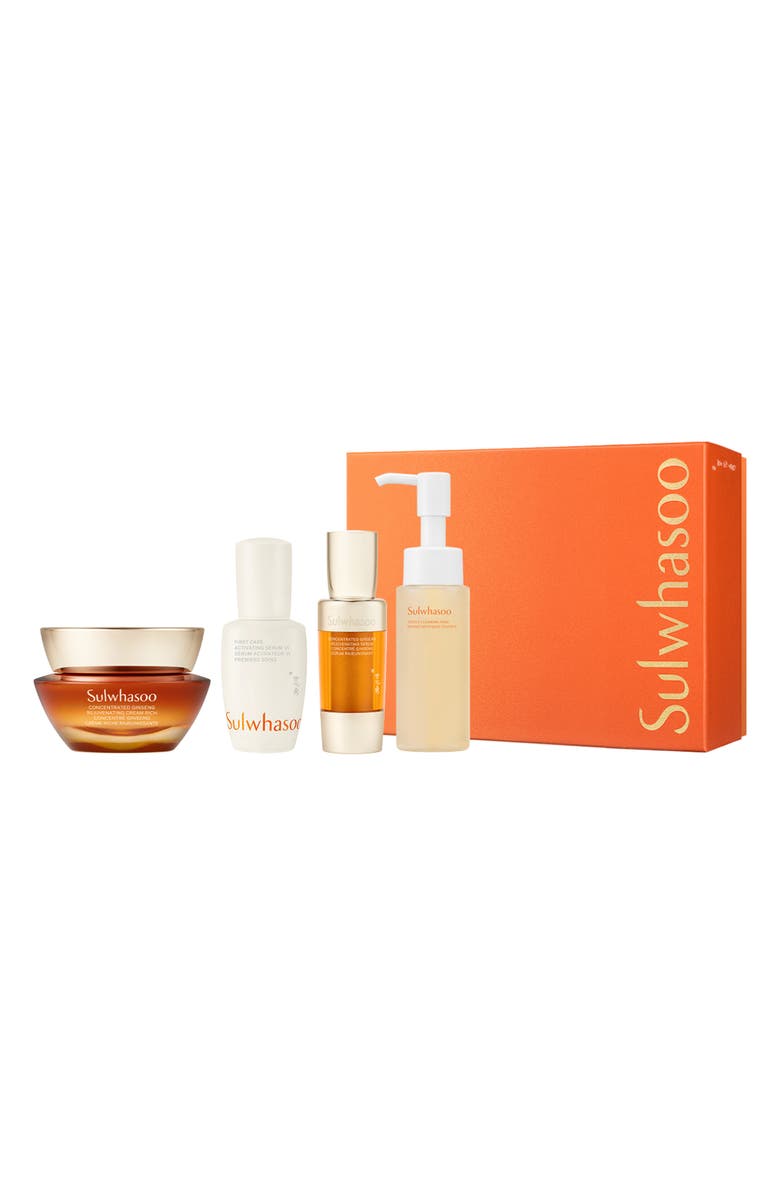 Sulwhasoo Concentrated Ginseng Rejuvenating Cream Rich Set $331 Value, Main, color, 