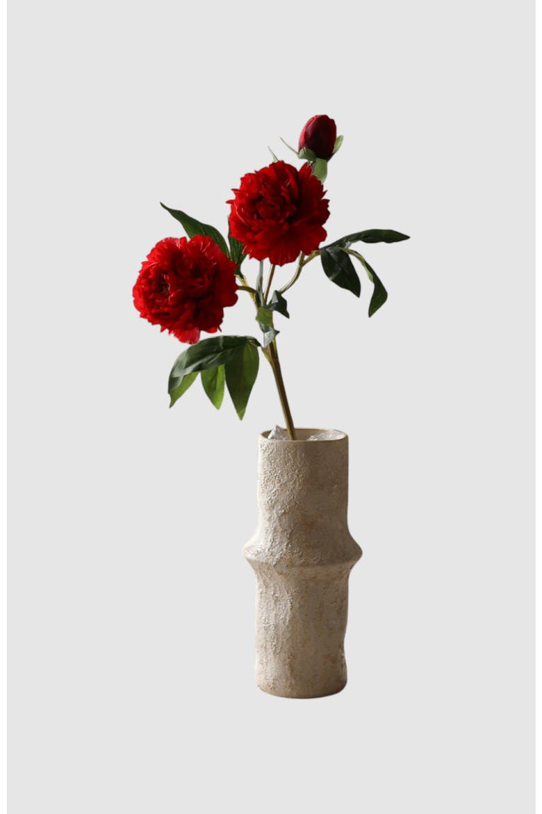 Dark Red Peony Flower, Main, color, Dark Red