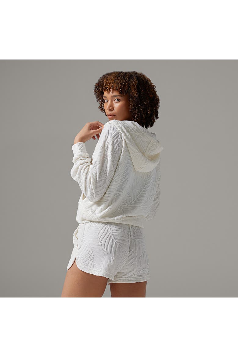 Palm Terry Zip Hoodie, Alternate, color, COCONUT