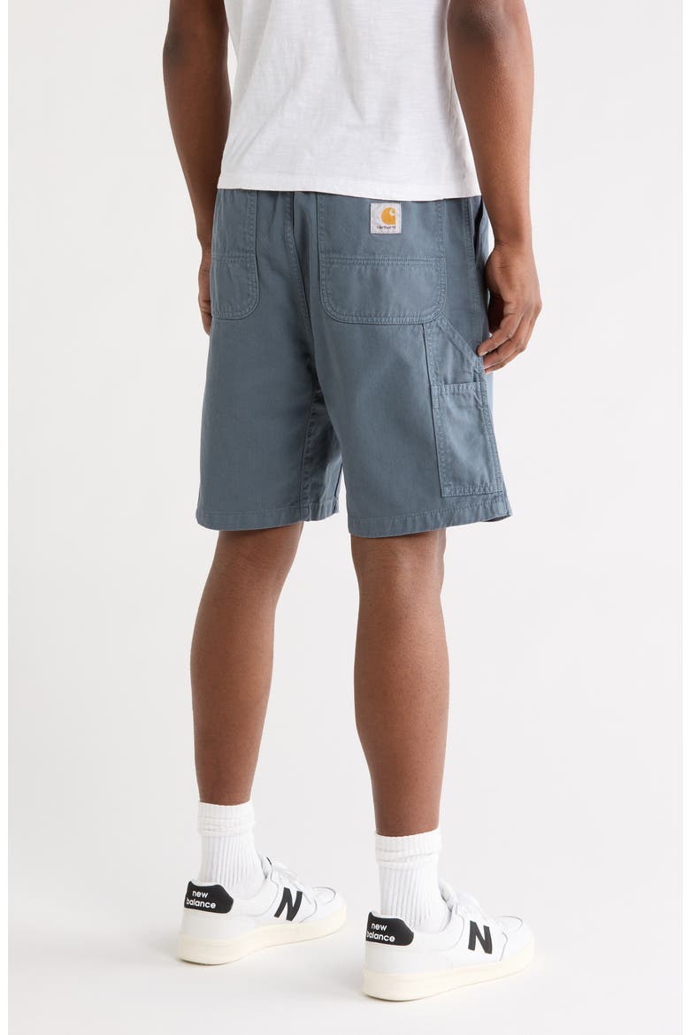 Flint Organic Cotton Twill Shorts, Main, color, COZY BLUE (GARMENT DYED)