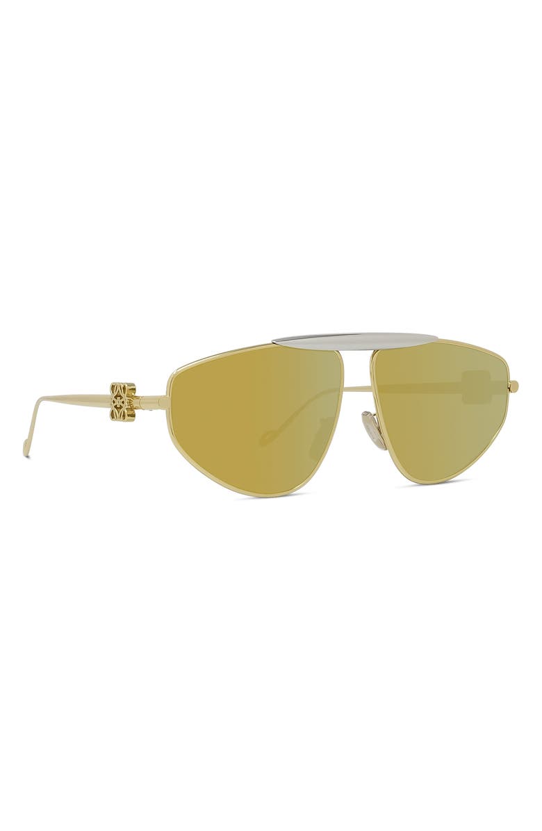 Loewe Anagram 61mm Pilot Sunglasses, Alternate, color, 