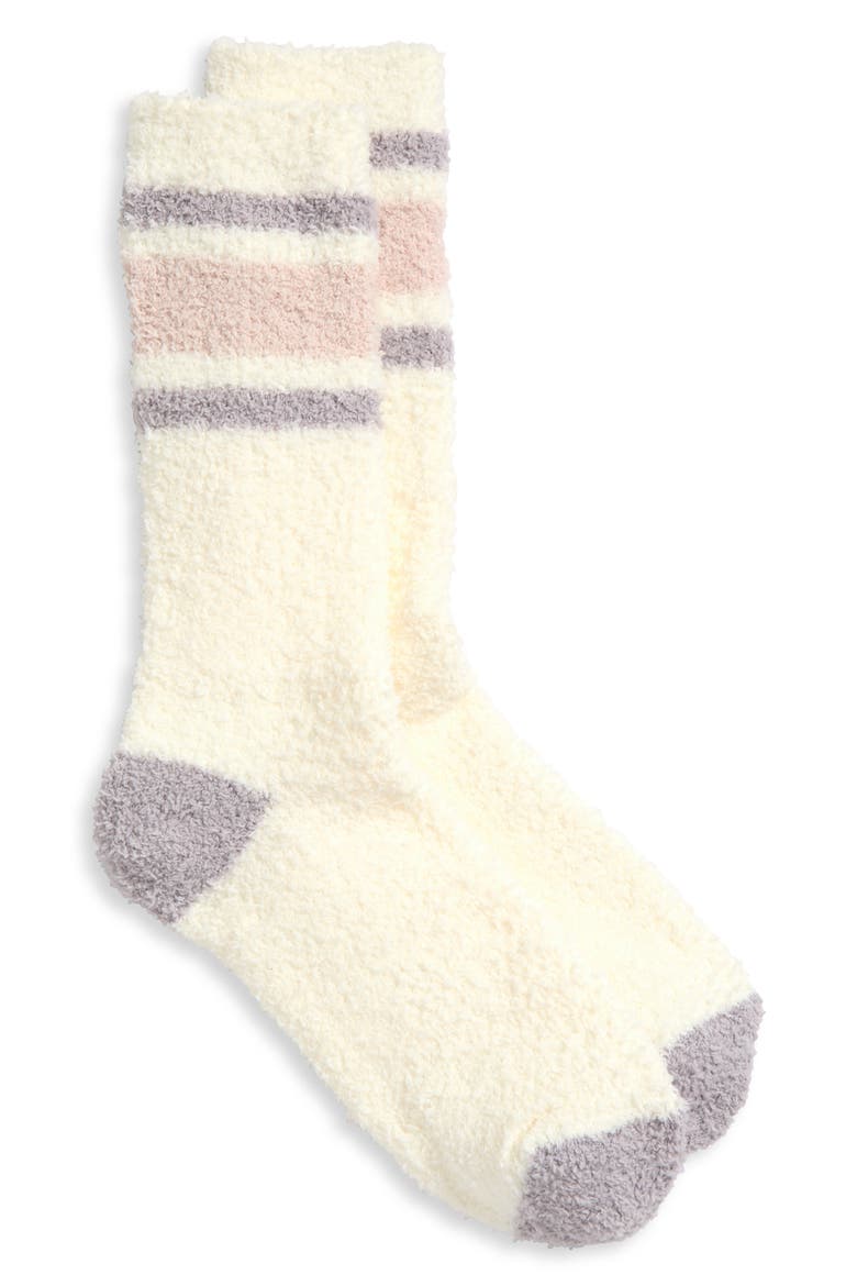CozyChic® Stripe Socks, Alternate, color, OYSTER MULTI