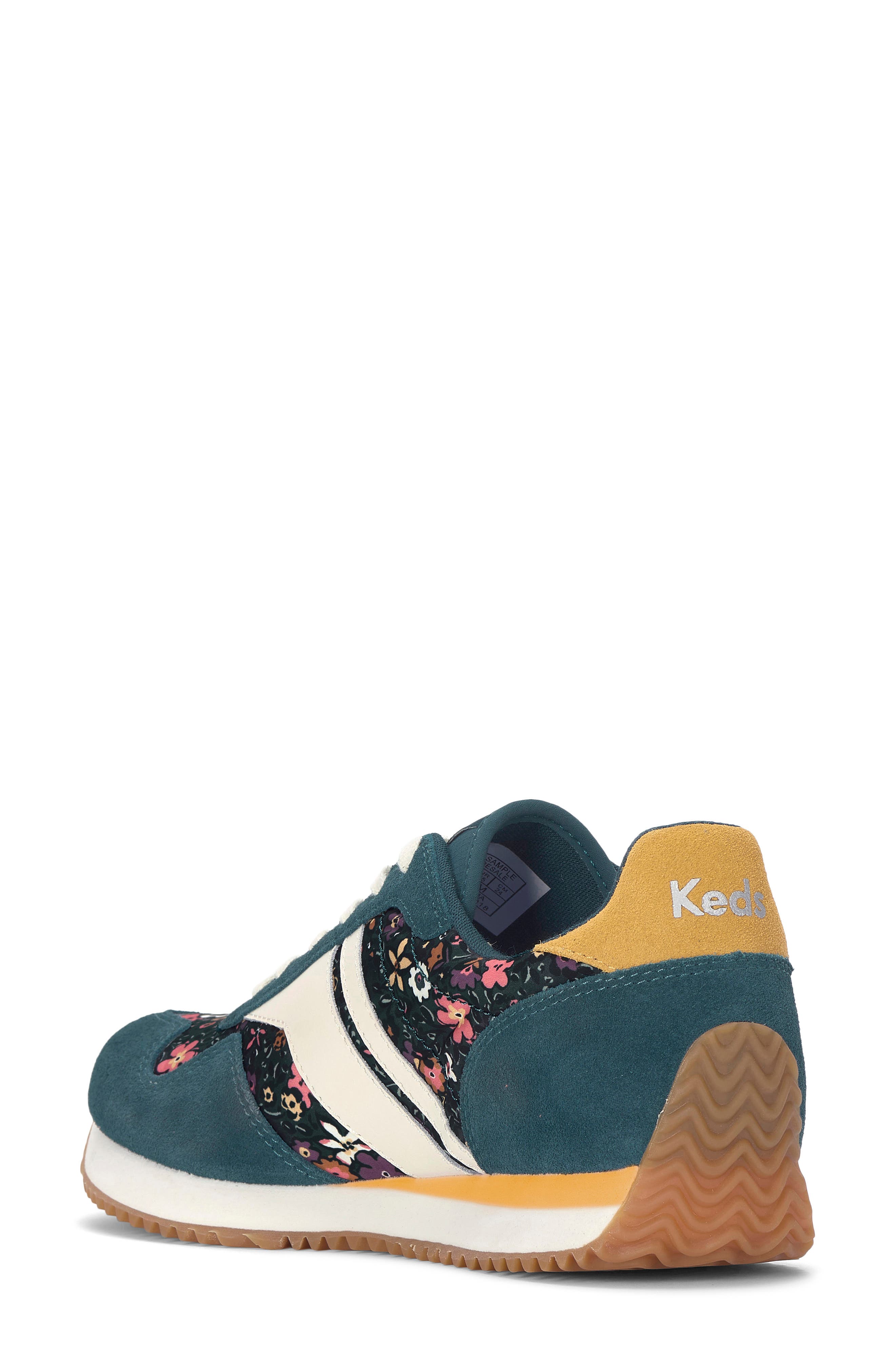 Rena Sneaker, Alternate, color, DARK TEAL