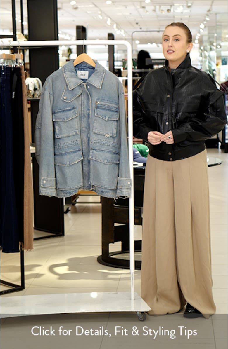 Aubrey Denim Jacket, sales video thumbnail