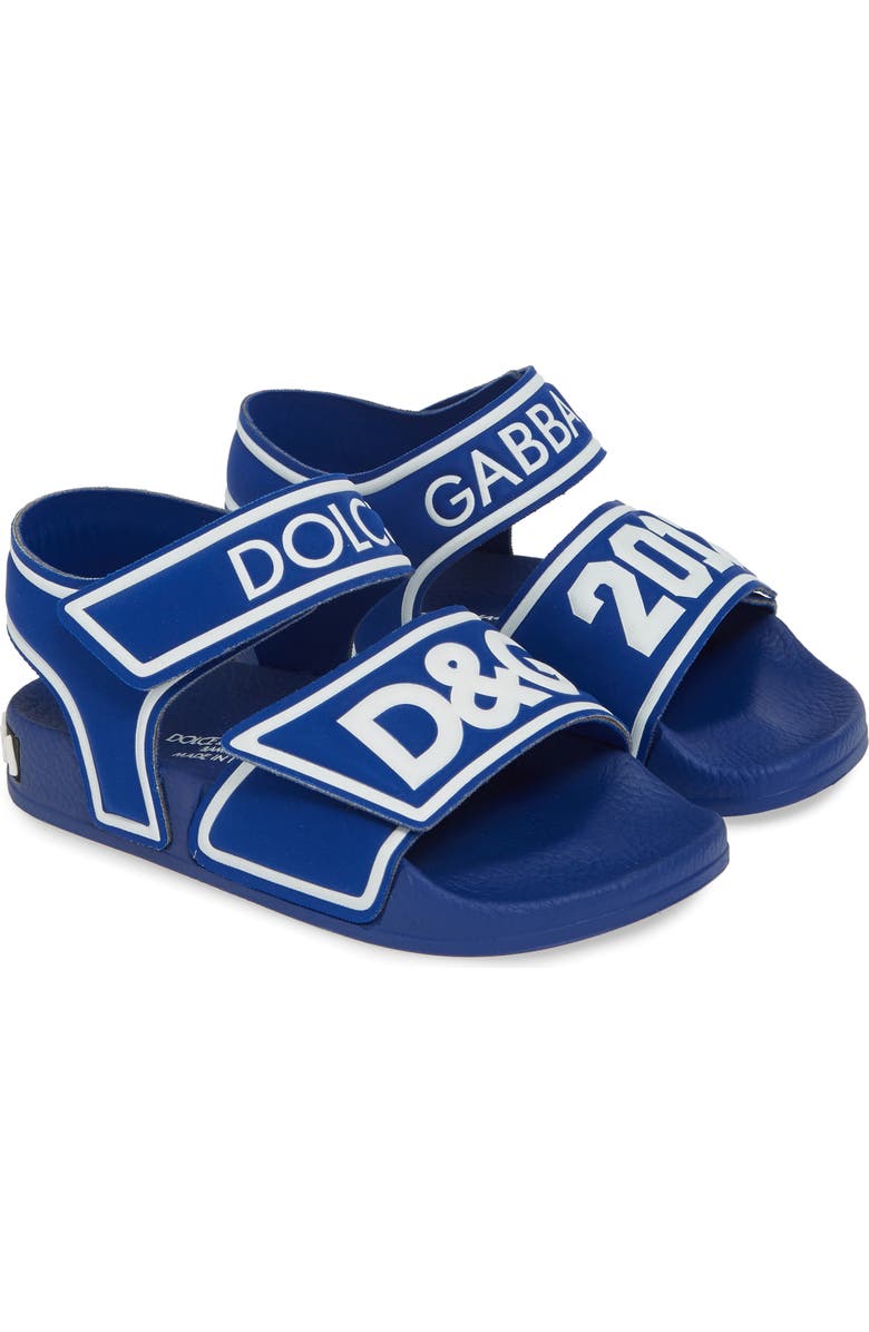 Dolce&Gabbana Jelly Fisherman Sandal, Alternate, color,