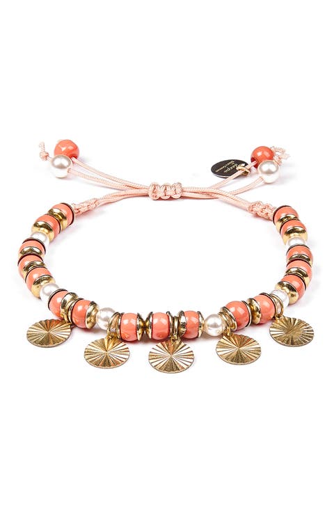 Aviva Beaded Charm Bracelet