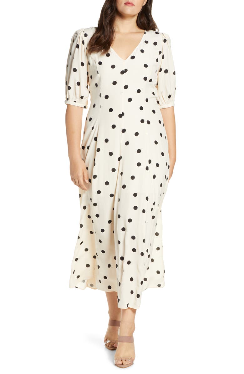 Something Navy Print Dress, Alternate, color, 