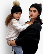Accouchée Mom n Me Beanie Set