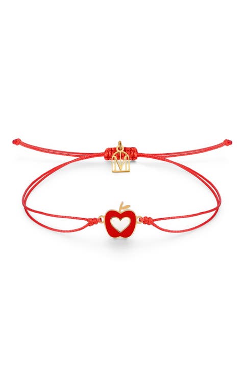 Thread for Teachers Teach Love Inspire bracelet