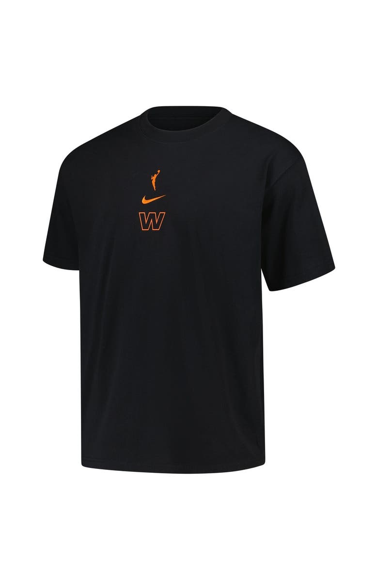 Nike Unisex Nike Black WNBA Logowoman Premium Essential T-Shirt, Alternate, color,