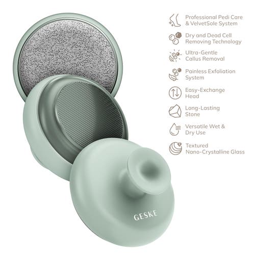 Geske Smartappguided Dual Foot Smoothener | 9 In Green