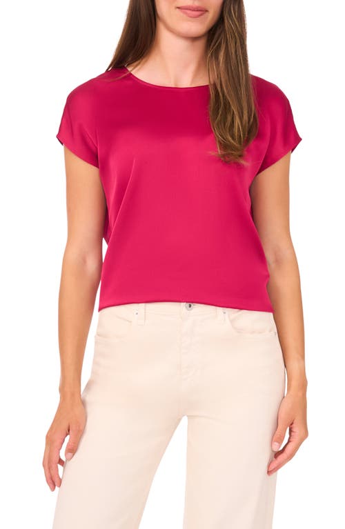 Halogenr Halogen(r) Charmeuse Top In Red