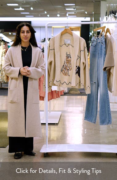 THE The Horse Lodge Cotton Blend Cardigan Nordstrom