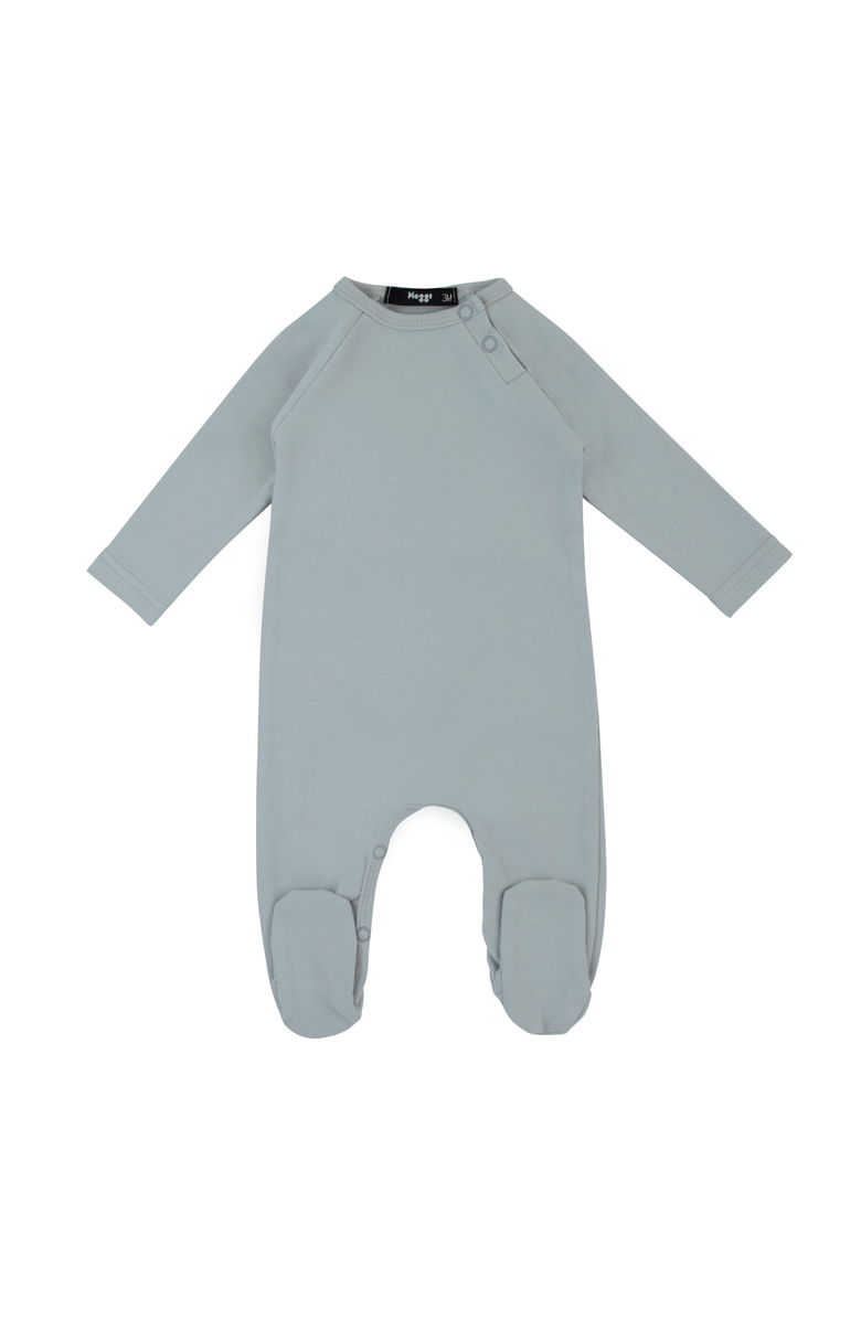 NoggiWear Wings Footie, Alternate, color, Pale Blue