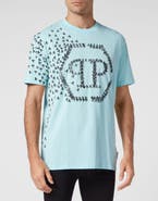 PHILIPP PLEIN T-Shirt Round Neck Ss Skull&Amp;Bones Men