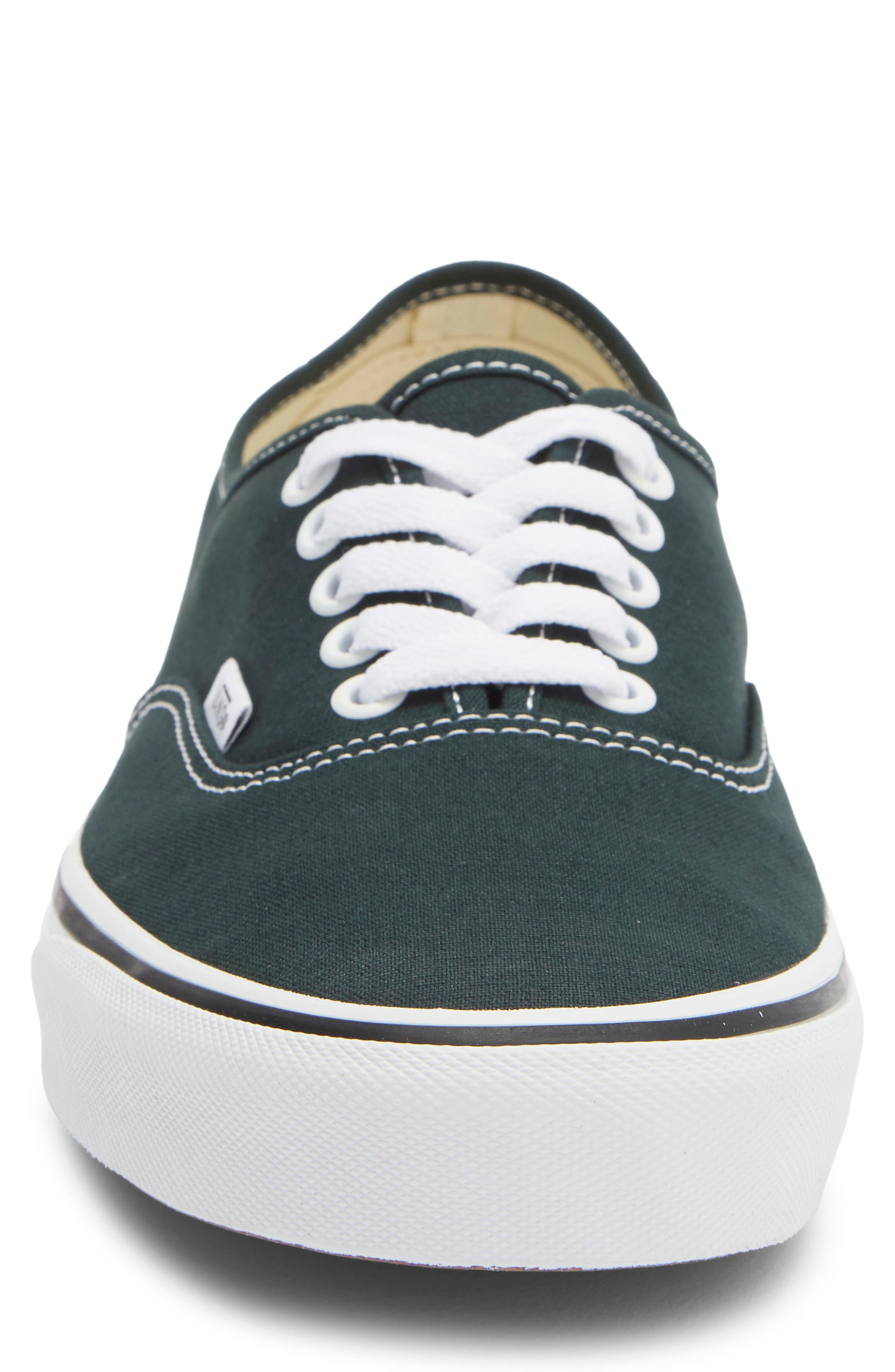 Authentic Sneaker, Alternate, color, BLACK