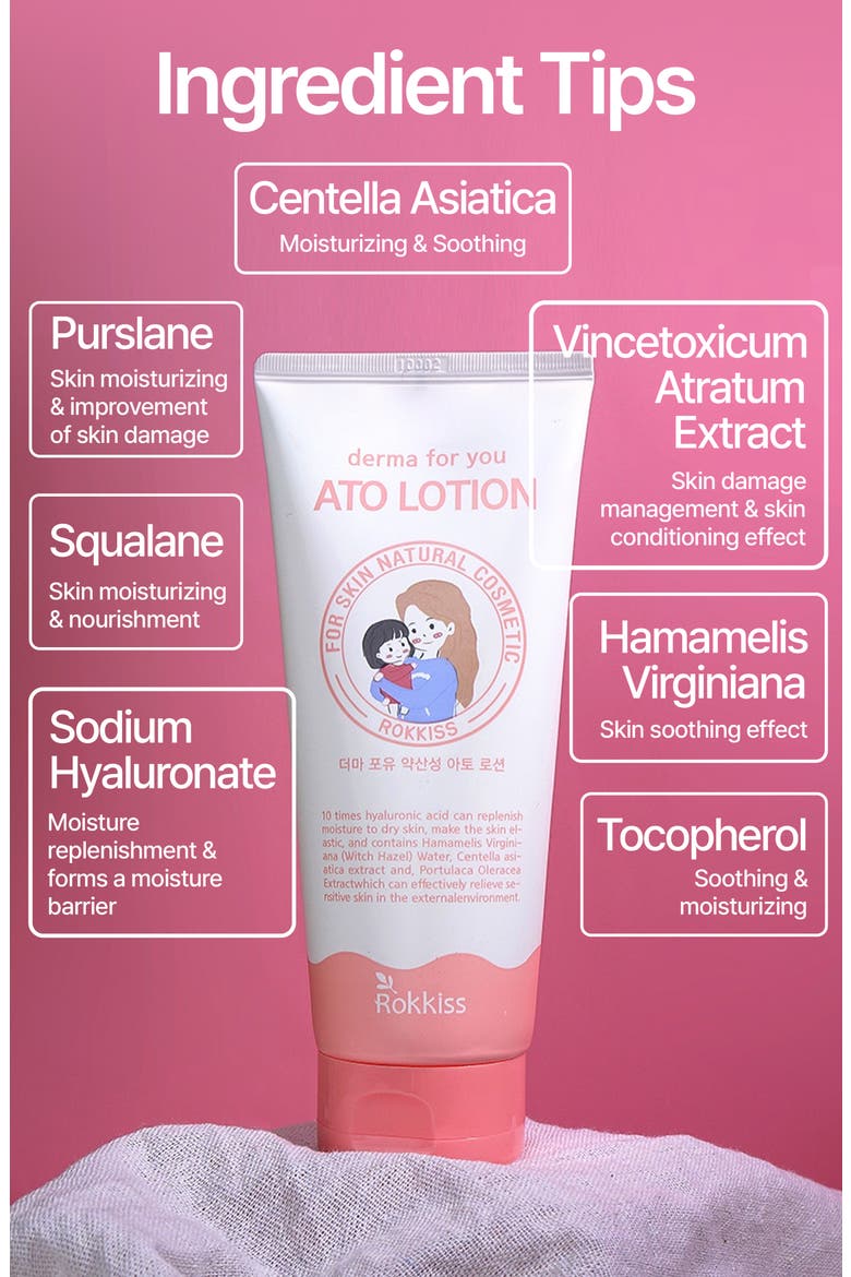 Derma For You Ato Lotion, Alternate, color, NO COLOR