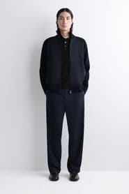 COS Cotton-Paneled Merino Track Jacket