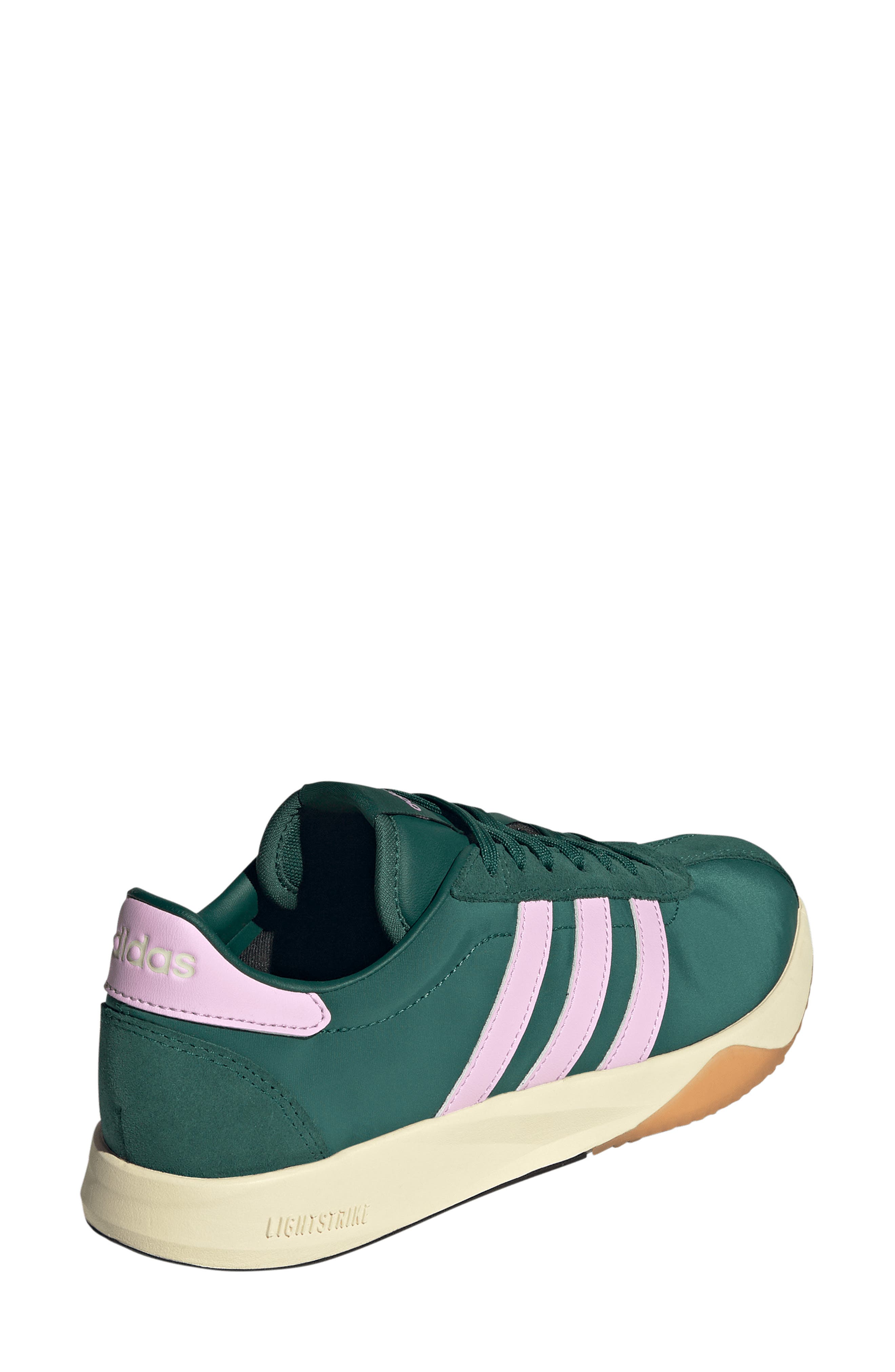 adidas Run 76/26 Sneaker, Alternate, color, Green/ Bliss Lilac/ Vanilla