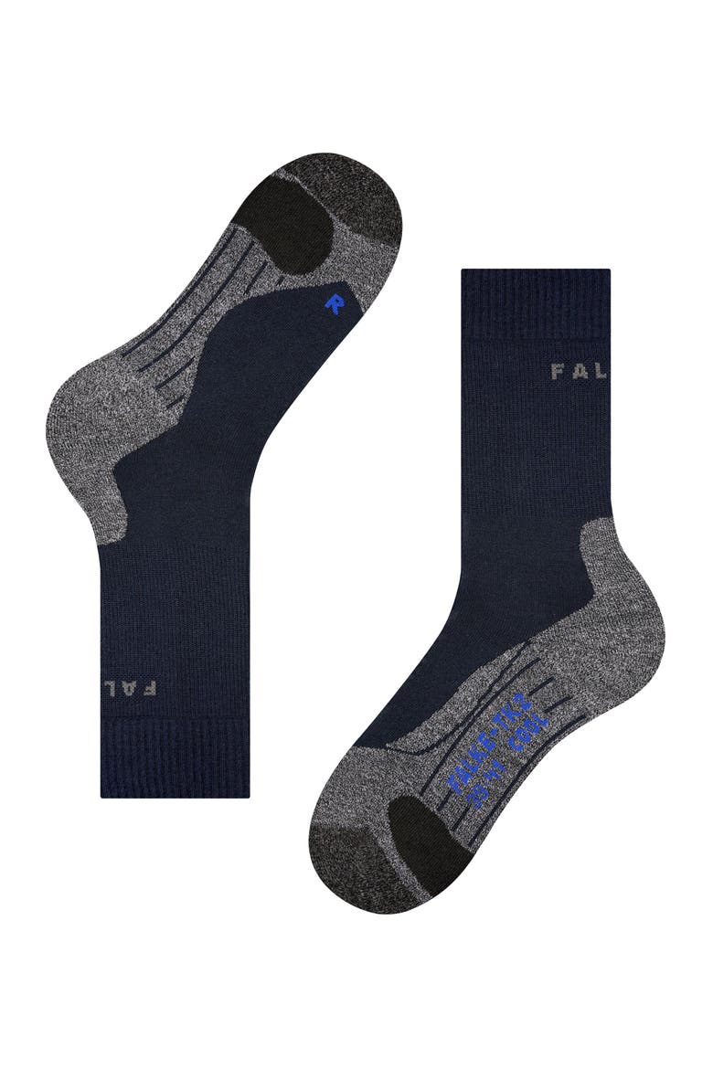 TK2 Explore Cool Hiking Socks, Alternate, color, Marine