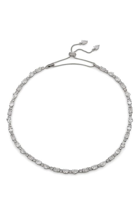 RSVP Cubic Zirconia Choker Necklace