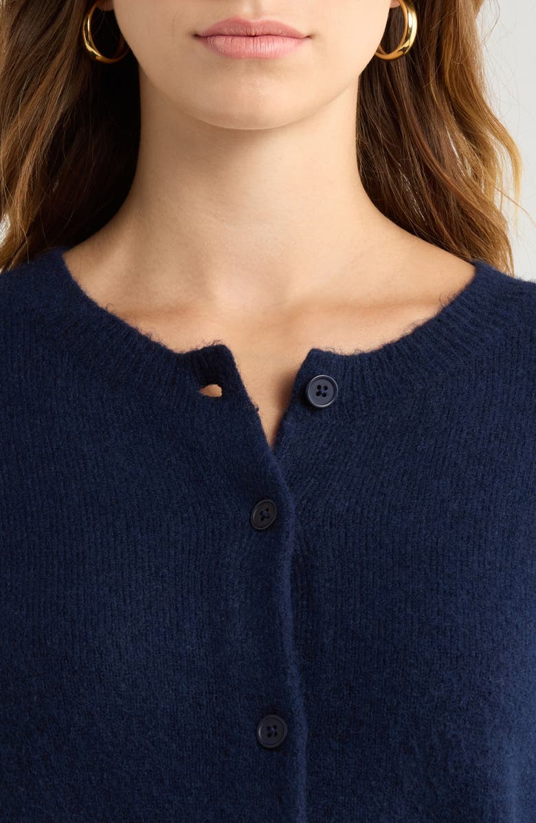 Rails Matilda Crop Cardigan, Alternate, color, Navy