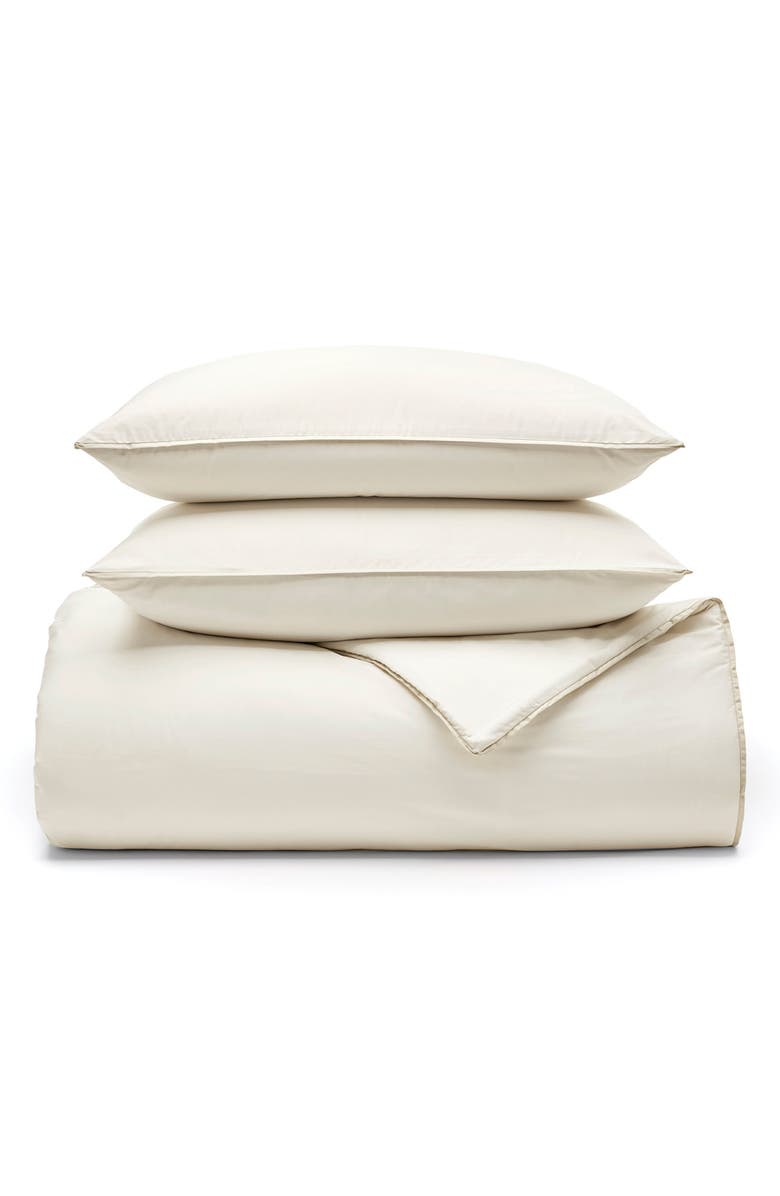Boll & Branch Signature Comforter & Shams Set, Main, color, Cream