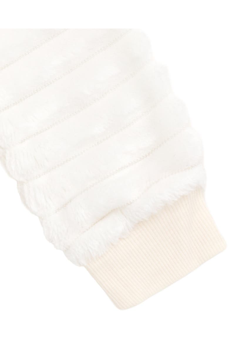 Disney Faux Fur Pullover Sweatshirt, Alternate, color, Marie White White