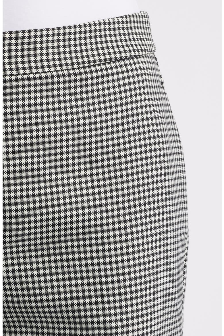 The Greta Wool Blend Check Pants, Alternate, color, BLACK AND WHITE CHECK