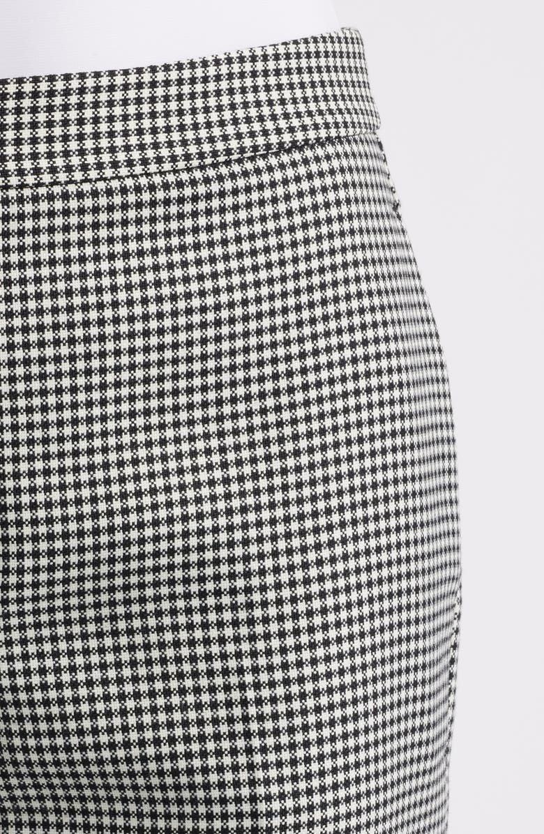 Elie Tahari The Greta Wool Blend Check Pants, Alternate, color, Black And White Check