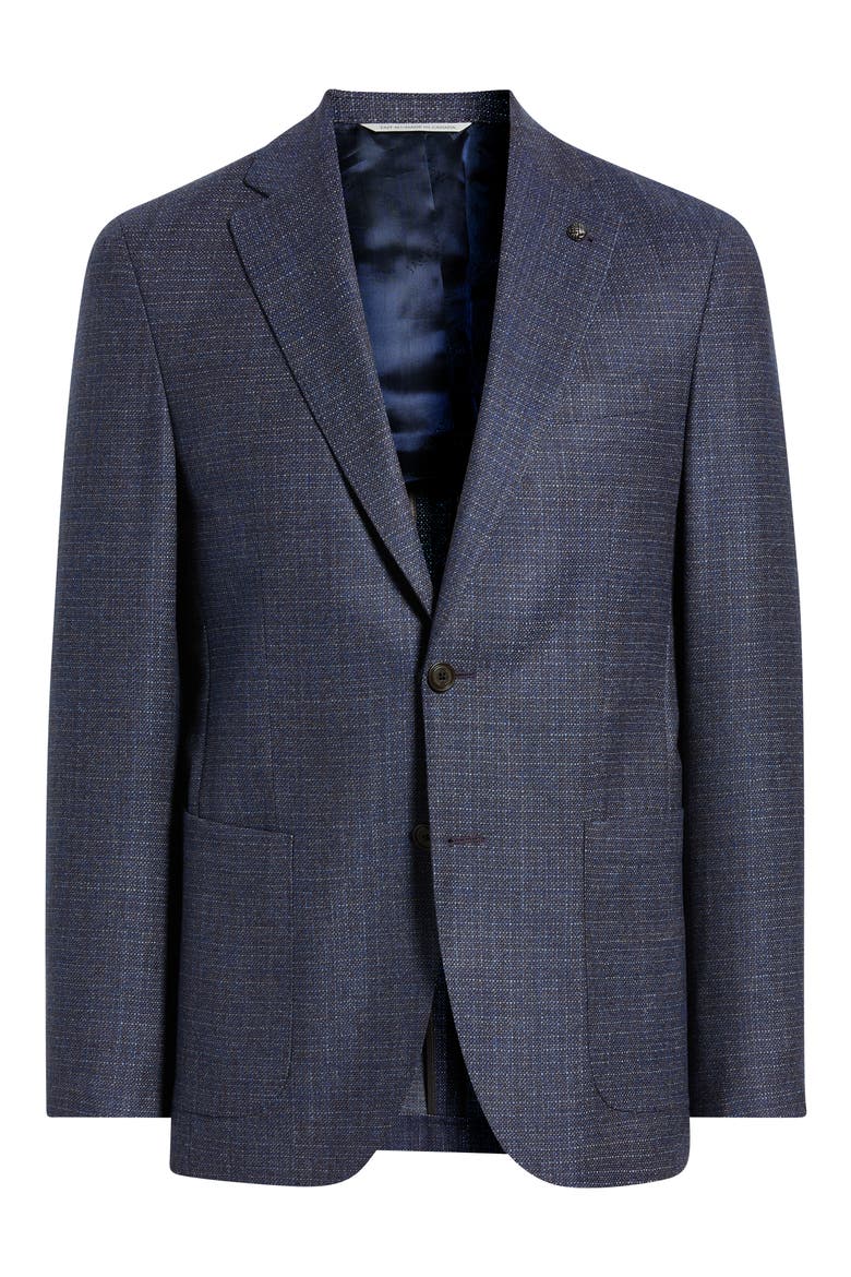 Morton Wool Sport Coat, Alternate, color, BLUE