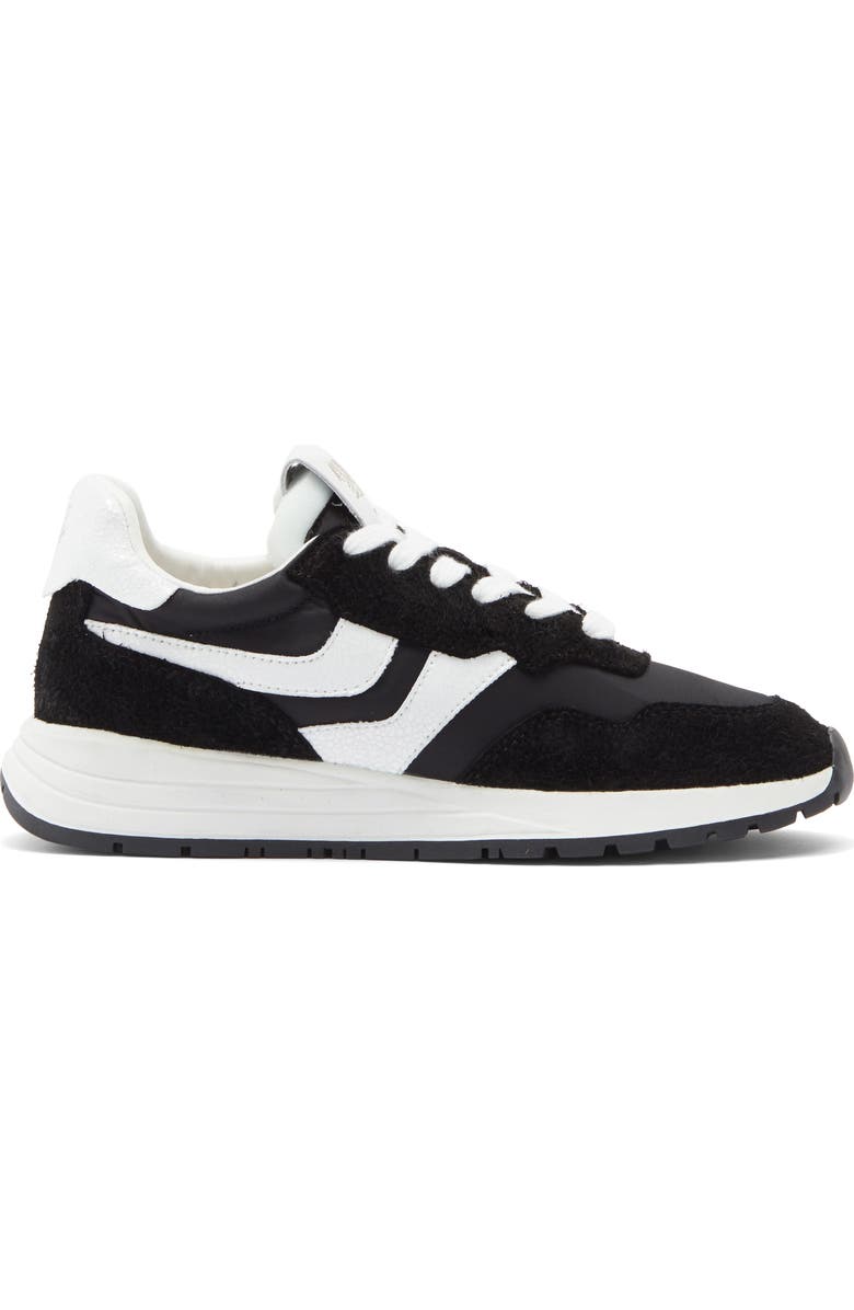 Steve Madden Burst Sneaker, Alternate, color, Black / White