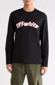 Off-White Logo Skate Long Sleeve T-Shirt