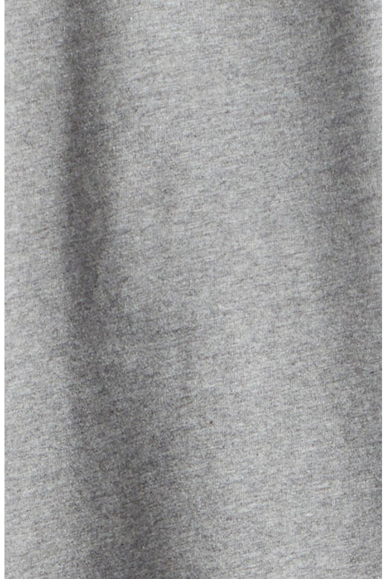 Oversize Numeric Cotton T-Shirt, Alternate, color, LIGHT GREY MELANGE