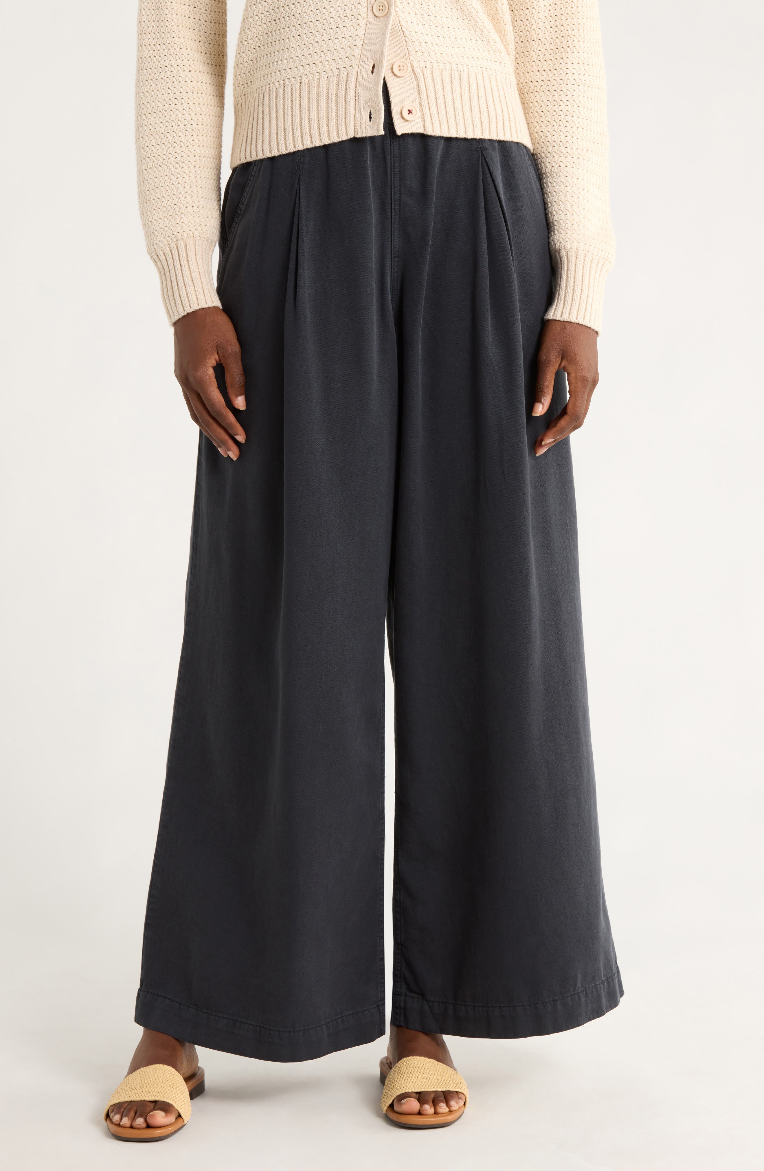 Marine Layer Allison Pull-On Wide Leg Pants