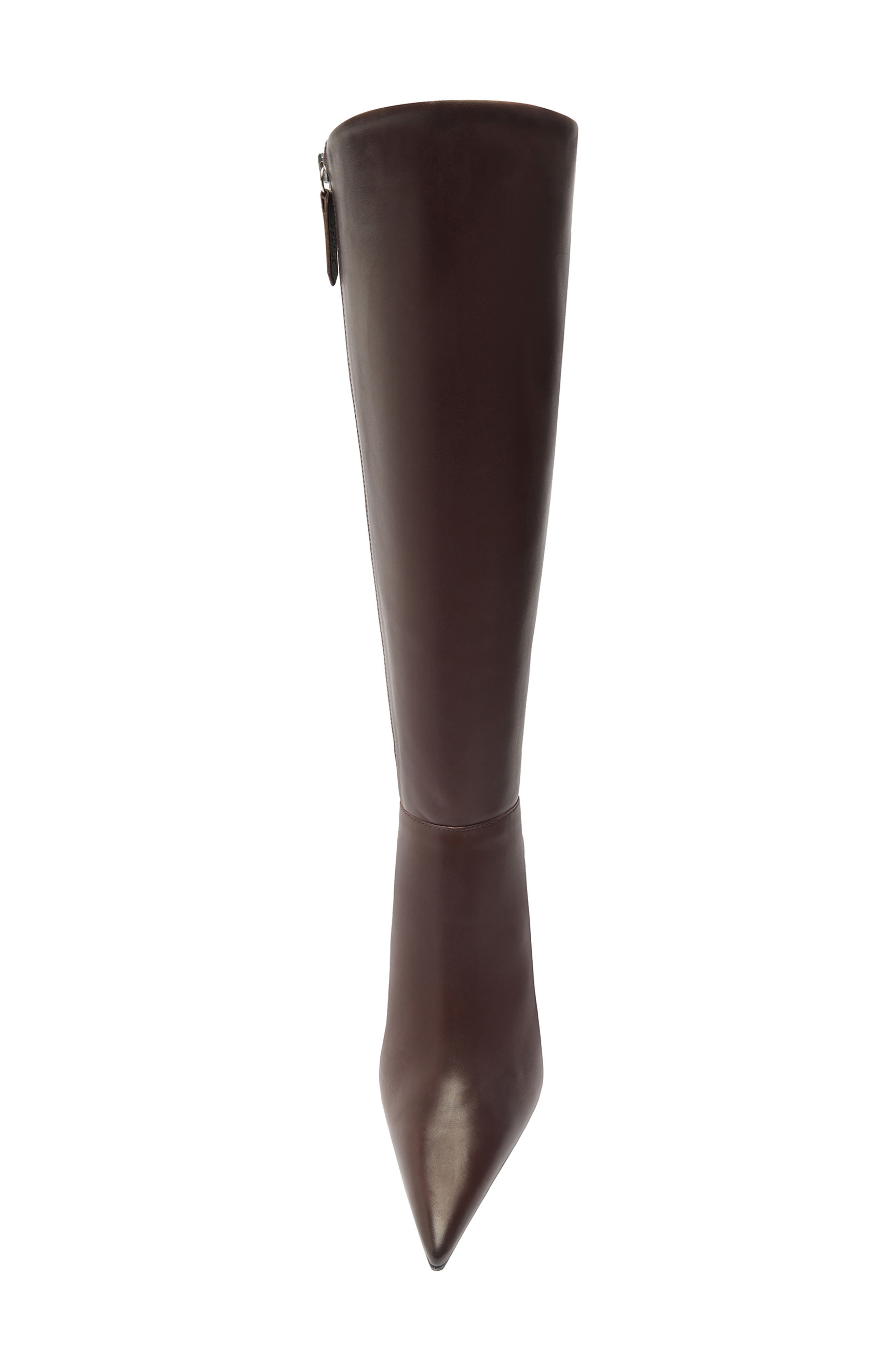 Mikki Up Knee High Boot, Alternate, color, DARK CHOCOLATE