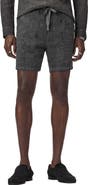 John Varvatos Daryl Linen Drawstring Shorts