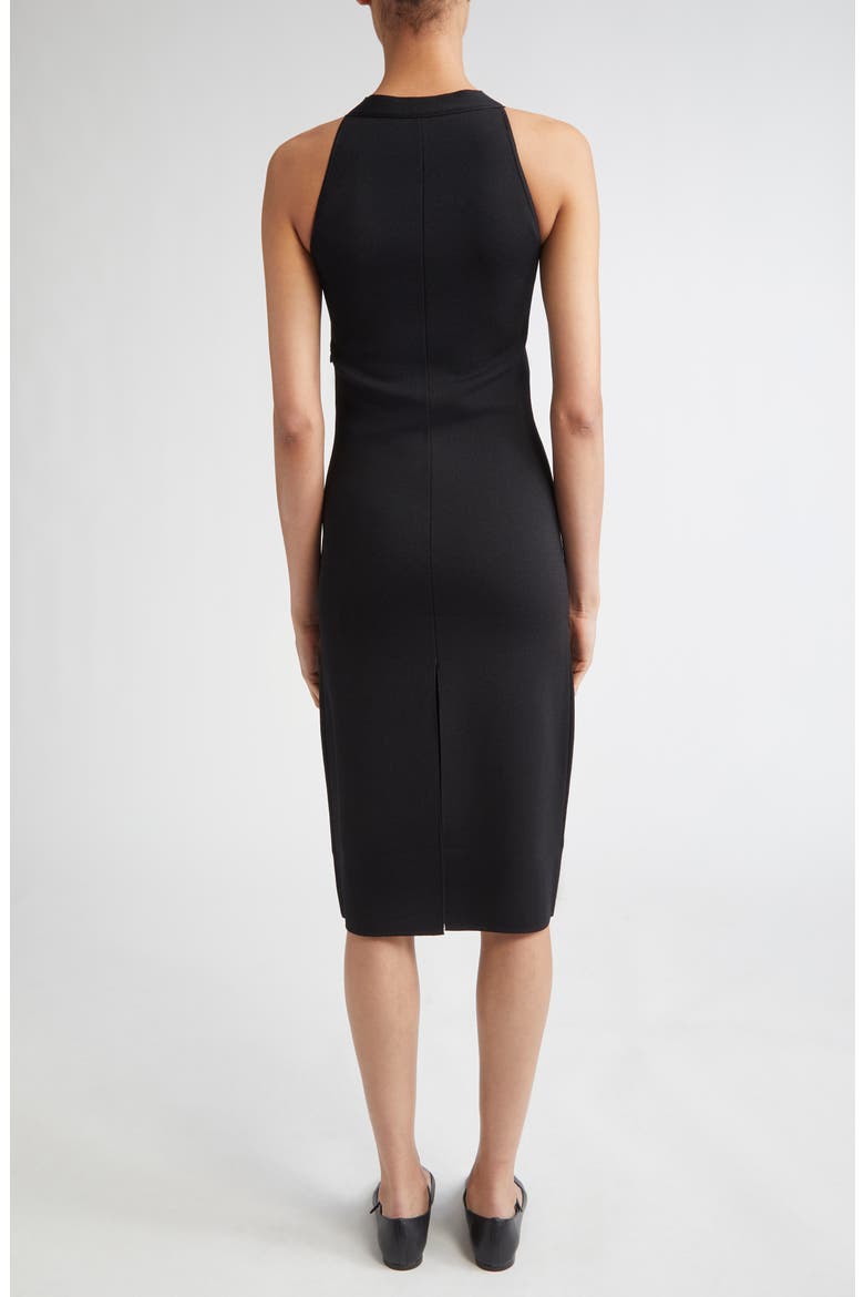 Pirenei Racerback Dress, Alternate, color, BLACK