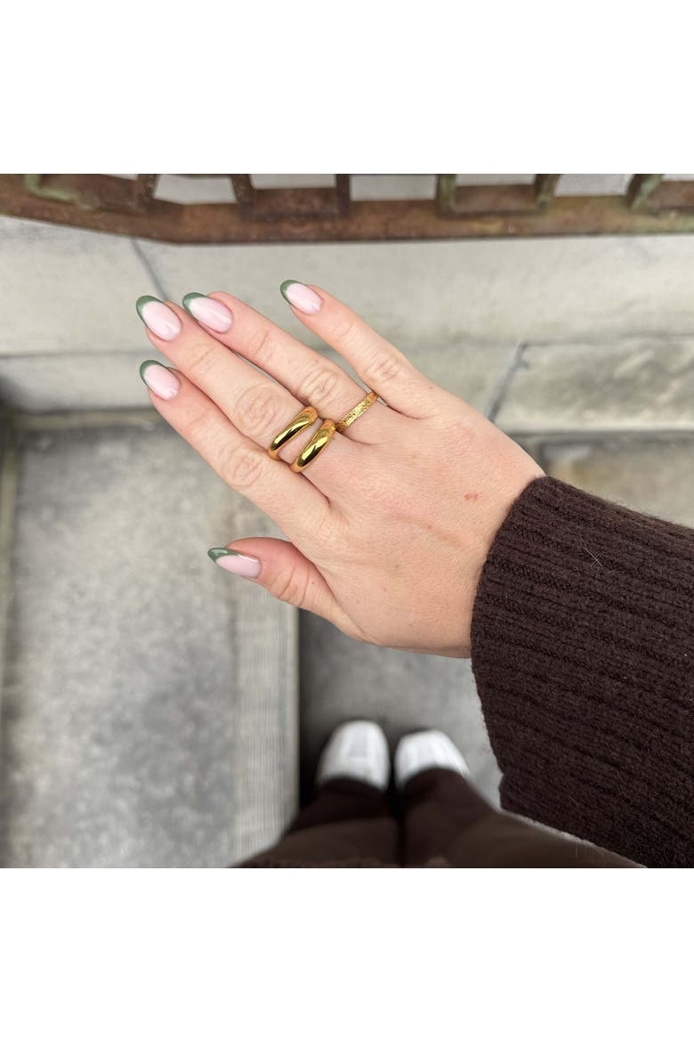 Vintage Engraved Band Ring, Alternate, color, Gold