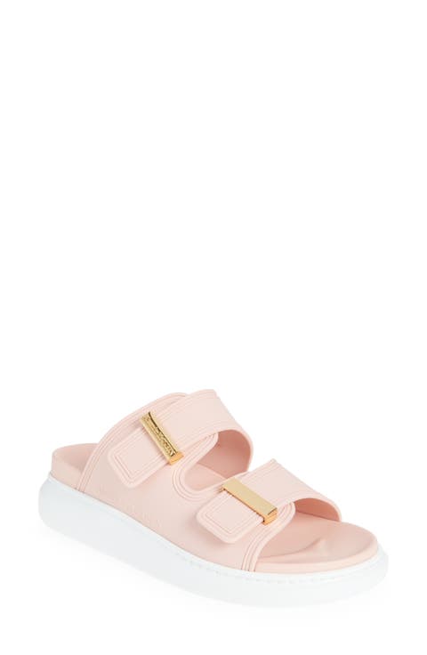 Alexander McQueen ピンクサンダル23cm 36 - メルカリ