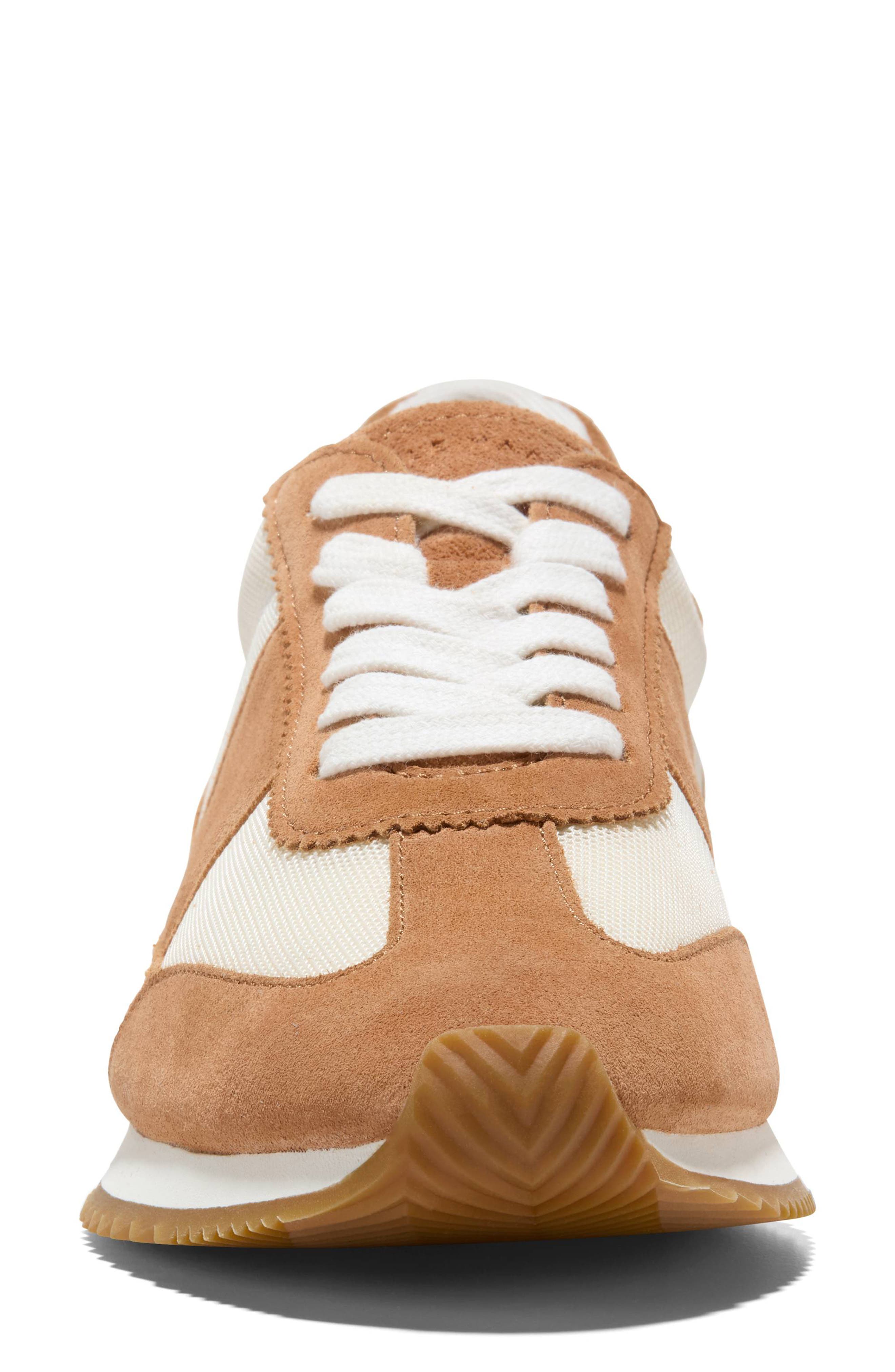 Grand Crosscourt Davie Running Shoe, Alternate, color, BISCUIT SDE / CH POWDER MESH