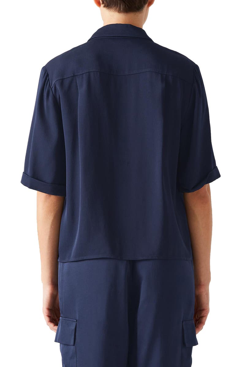 LK Bennett Luna Cargo Shirt, Alternate, color, 