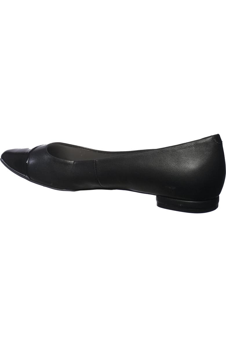 T Tahari Tahari Okalani Cap Toe Skimmer Flat, Alternate, color,