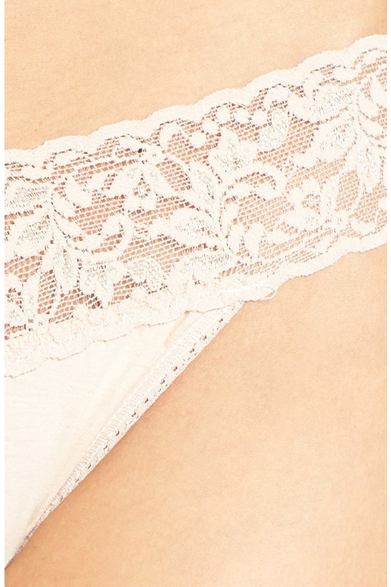 Low Rise Thong, Alternate, color, CHAI