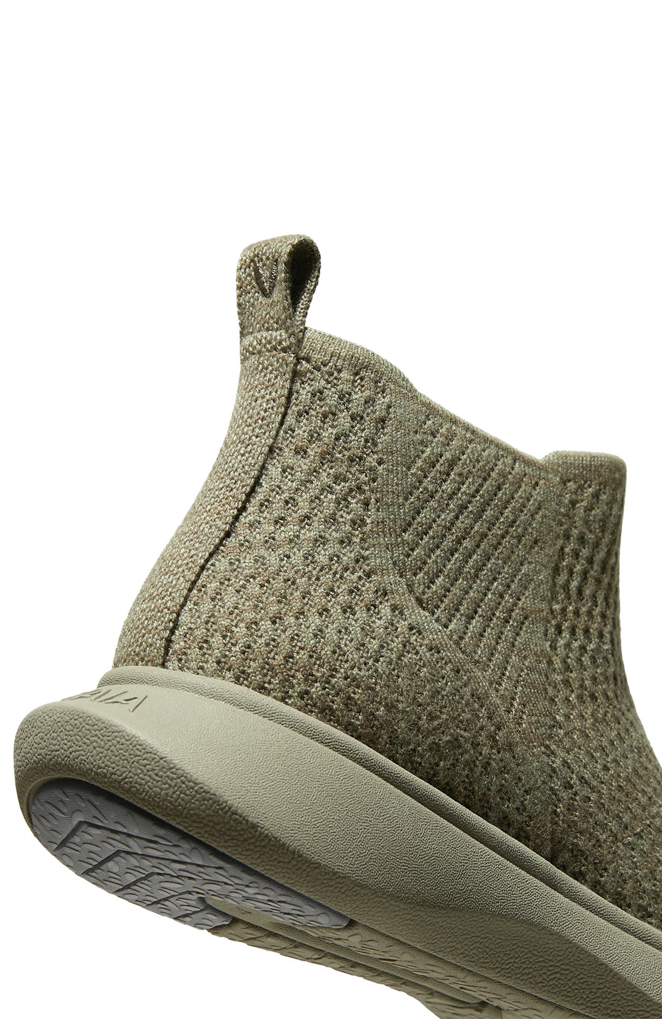 Round-Toe Slip-On Sneaker Boots, Alternate, color, Khaki