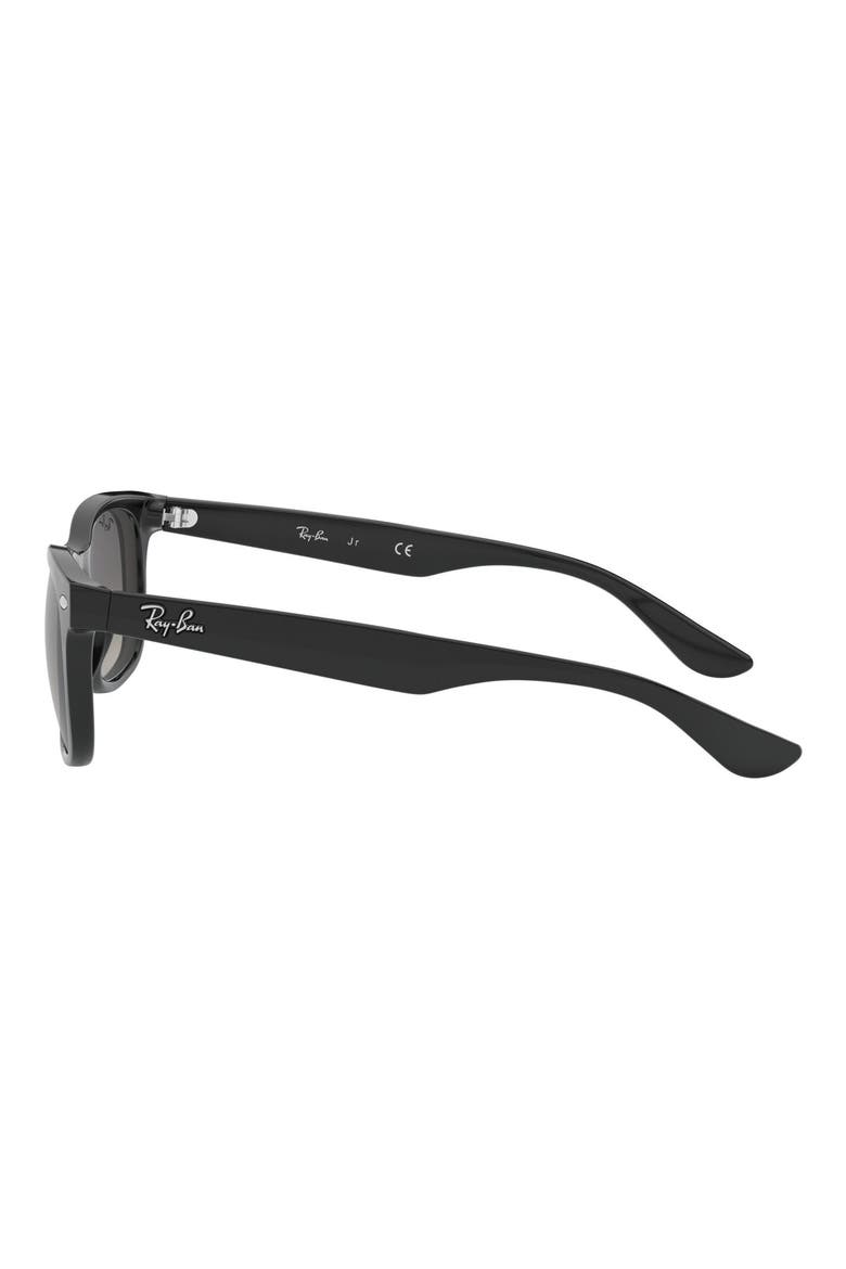 Junior Wayfarer 47mm Sunglasses, Alternate, color, BLACK/ GRAY GRADIENT