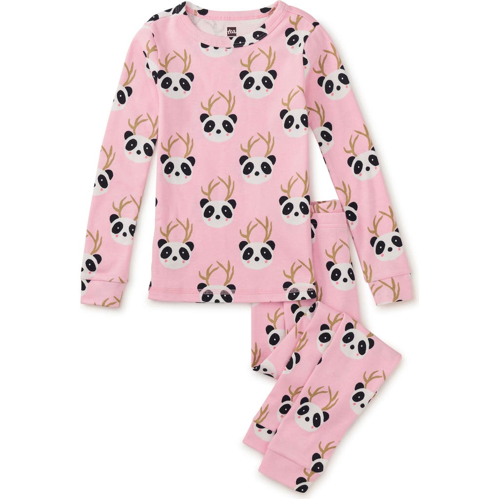 Tea Collection Goodnight Pajama Set in Mythical Reindeer Panda