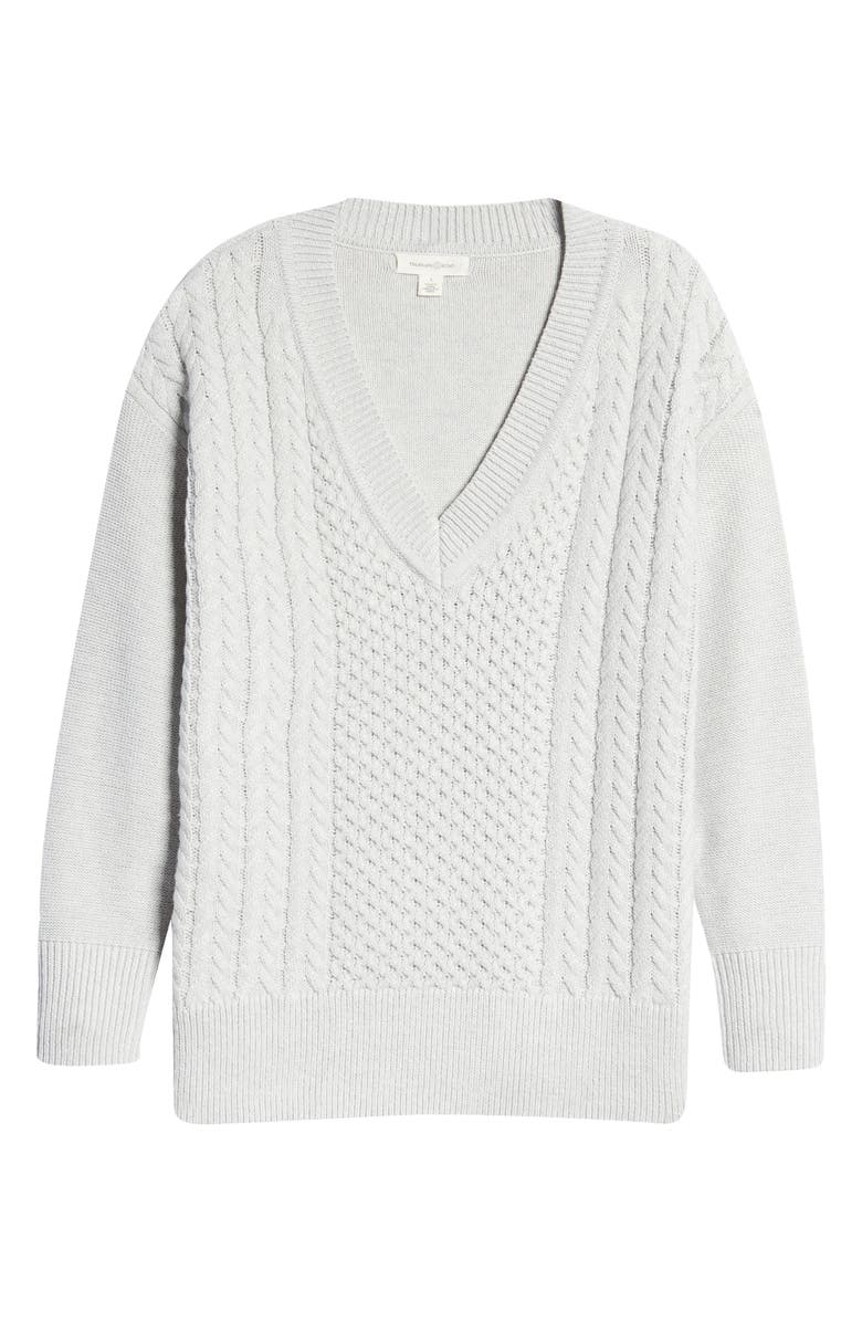 Treasure & Bond Cable Knit Sweater, Alternate, color,